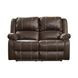 Zuriel Brown Reclining 60" Loveseat