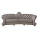 Dresden Gray 113" Sofa with Nailhead Trim
