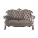 Dresden Gray 71" Loveseat with Pillow and Nailhead Trim