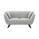 Nayeli Light Gray Boucle 65" Loveseat