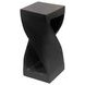 Solana Black Square Accent Table