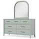Pure Maple Sage 7 Drawer Dresser