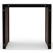 Pinstripe Dark Chocolate and Rich Walnut Occasional Table Set