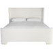 Ellisford Copenhagen White King Upholstered Panel Bed