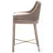 Adamo LiveSmart Peyton Pearl Performance Fabric Counter Height Stool