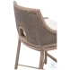 Adamo LiveSmart Peyton Pearl Performance Fabric Counter Height Stool