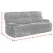 Merrick Black 90" Reclining Sofa