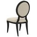 Atrium Beige Upholstered Side Chair Set of 2