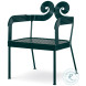 Augustine Litchfield Green Scrolled Side Chair