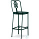 Augustine Tempered Glass And Litchfield Green Bar Table Set