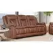 Morello Brown Power Reclining 88" Sofa Power Footrest