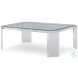Phoenix Glass And Gray Coffee Table