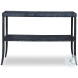 Emile Black Cerused Shelf Table
