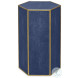 Romeo Indigo Shagreen Low Side Table