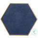 Romeo Indigo Shagreen Low Side Table