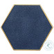 Romeo Indigo Shagreen Tall Side Table