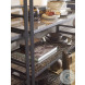 Tom Tom Glass And Rustic Black Etagere