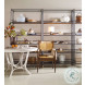 Tom Tom Glass And Rustic Black Etagere
