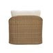 Axel Cream Performance Fabric Upholstered Outdoor Lounge Chair