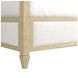 Eave Sundrenched Oak and Ivory King Upholstered Panel Bed