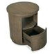 Bosley Lt. Brown Porpoise Round End Table