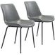 Byron Gray Dining Chair Set Of 2