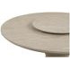 Gwendolyn Cerused Taupe 54" Round Dining Table