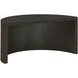 Florence Black and Gray D Shape Nesting Cocktail Table