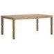 Verge Brown 94" Rectangular Dining Table