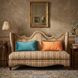 Grand Masterpiece Royal Sienna 78" Settee