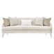 La Marisia Tranquil and Creamy Pearl Chenille 91" Sofa