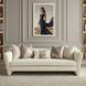 La Terrazza Cappuccino and Light Champagne 96" Sofa