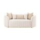 Ariana Beige 83" Loveseat