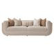 Savannah Breeze Cashmere and Bright Gold Standard 92" Sofa