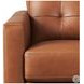 Cassian Nutmeg Leather 56" Loveseat