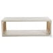 Ainsworth Cerused White Coffee Table
