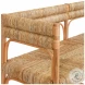 Ajax Seagrass Rattan Bench