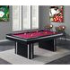Remy Black and White Billiard Table