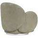 Rothko Uph Pale Green Leather Upholstered Swivel Accent Chair