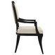 Atrium Beige Upholstered Arm Chair