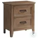 Alta Harvest Brown Nightstand