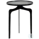 Tawnto Antique Black Side Table
