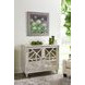 Hidden Treasures Cream 2 Door Accent Cabinet