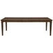 Mariana Vintage Mocha 96" Extendable Rectangular Dining Room Set