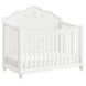 Annie White Convertible Crib with Guardrails