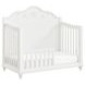 Annie White Convertible Crib with Guardrails