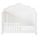 Annie White Convertible Crib with Guardrails
