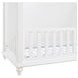 Annie White Convertible Crib with Guardrails