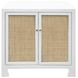 Alden White Lacquer 2 Door Cabinet