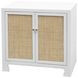 Alden White Lacquer 2 Door Cabinet